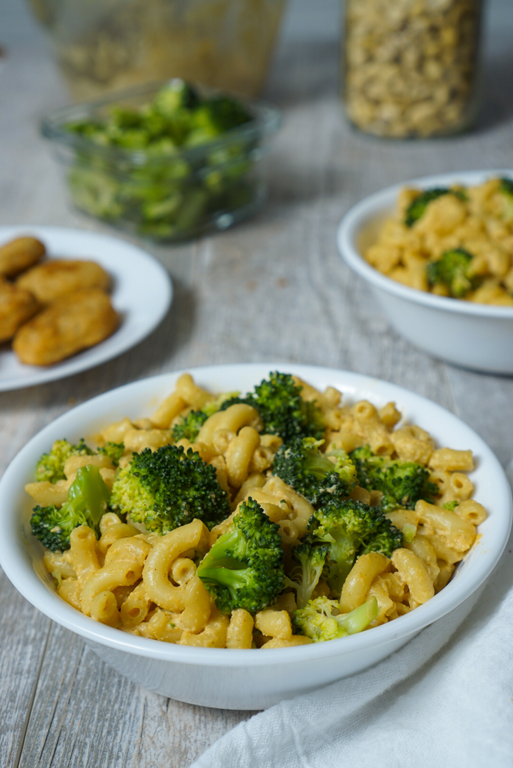 Broccoli Mac and Vegan Cheese