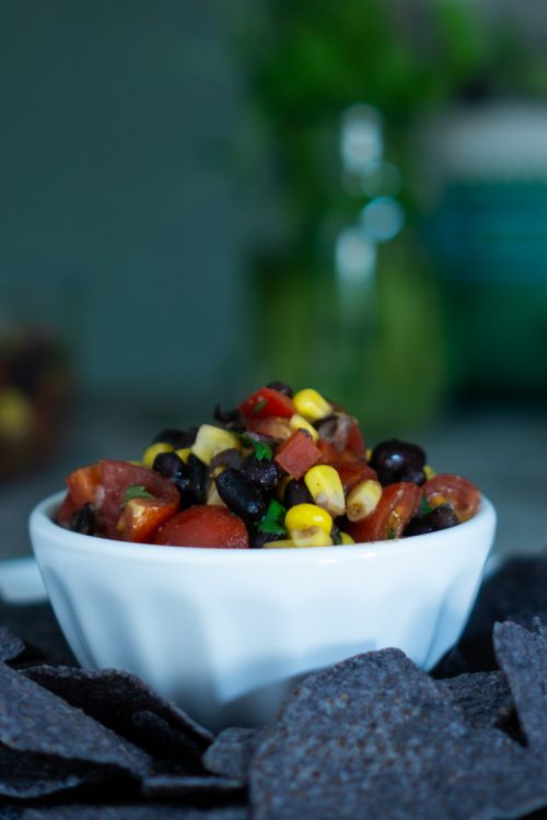 Black Bean, Corn, & Tomato Salsa Recipe